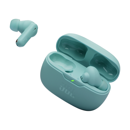 JBL Vibe Beam 2 - Blue - True Wireless Noise Cancelling Earbuds - Detailshot 2